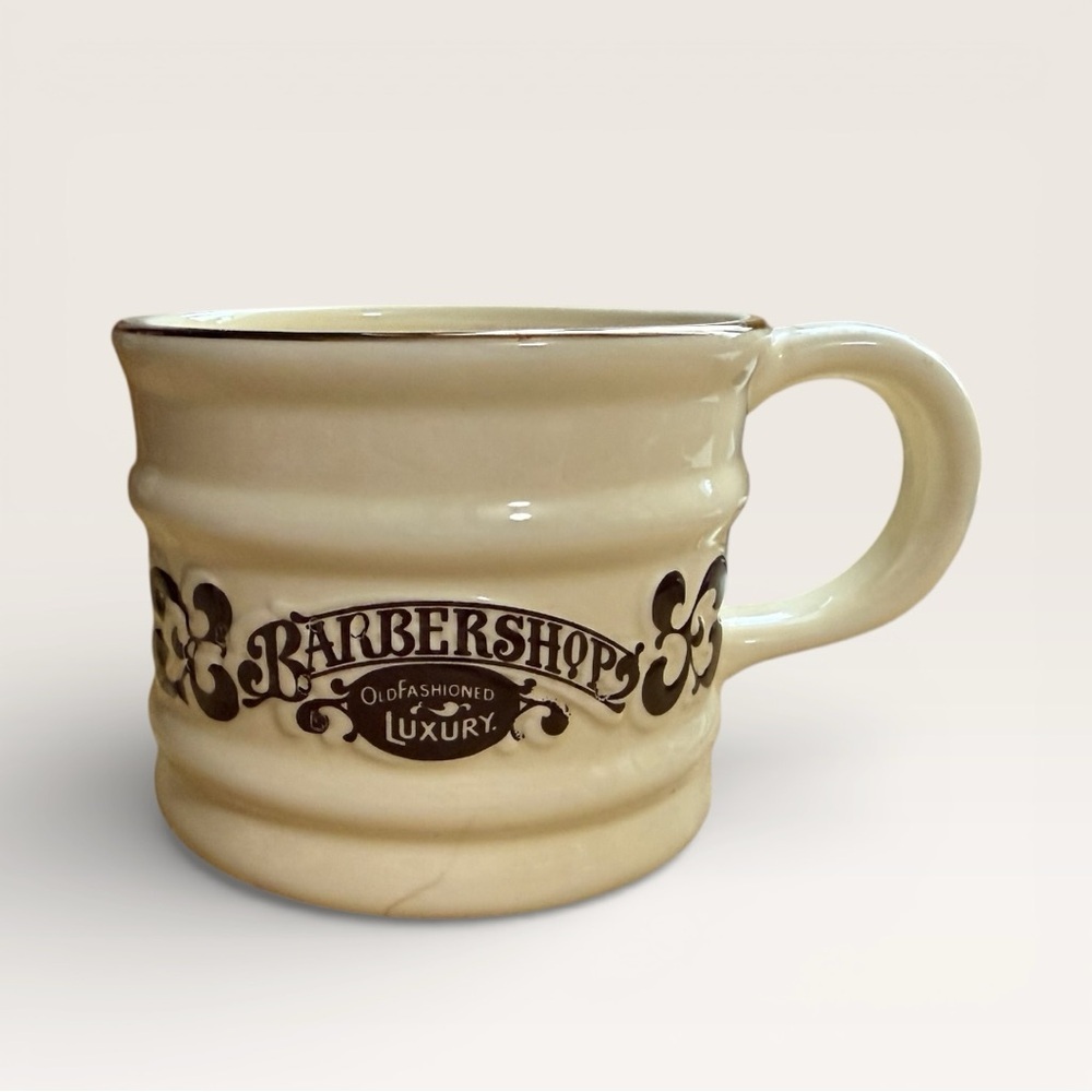 Vintage Franklin Toiletry Co. "Barbershop Old Fashioned Luxury" Shaving Mug